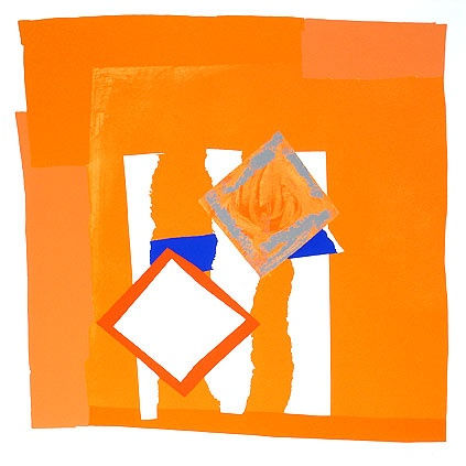 Sandra Blow RA, Orange Field, 2000