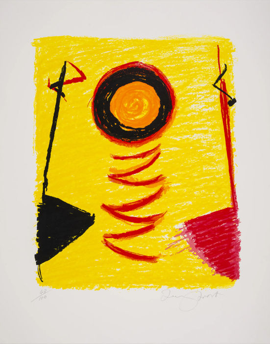 Terry Frost RA, Orange Sun Newlyn (Kemp 206), 2000