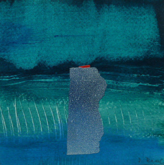 Jacqueline Real, Turquoise World II, 2017