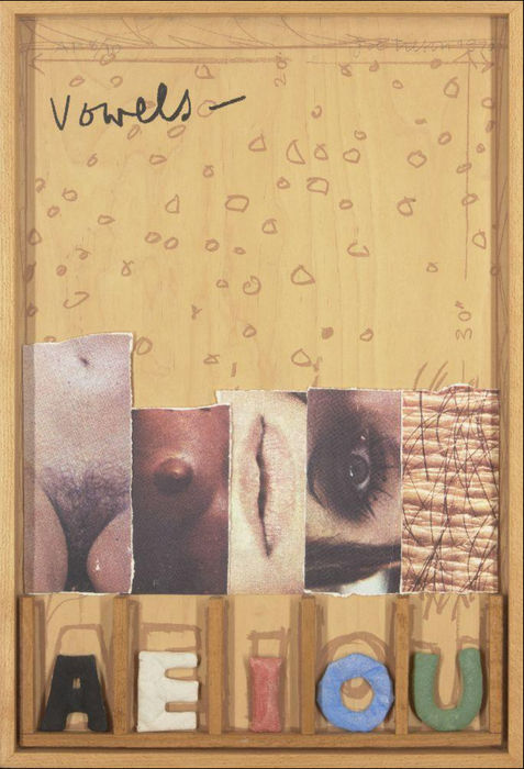 Joe Tilson RA, AEIOU, 1970