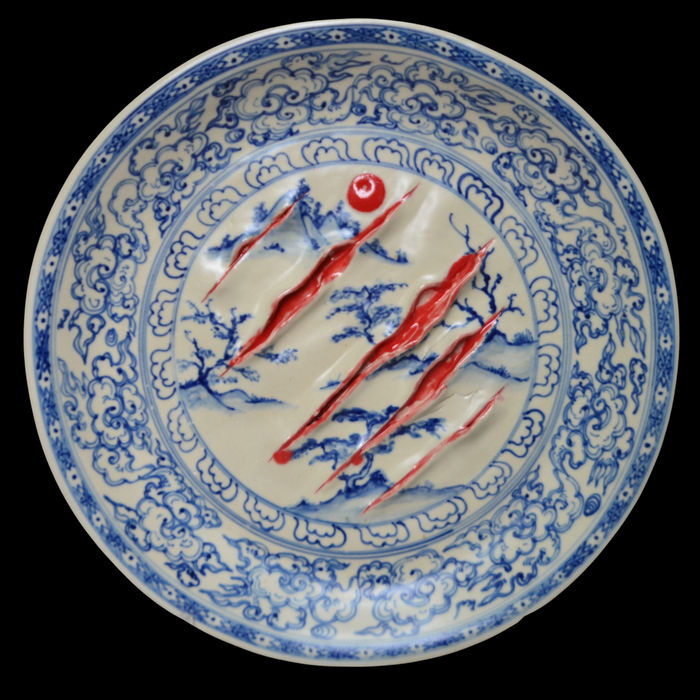 Nguyễn Duy Mạnh, The Scored Landscape (Phong cảnh với những vết rạch), 2025