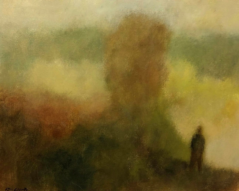 MARK CLARKE (1935-2016), Figure on Path, 2012