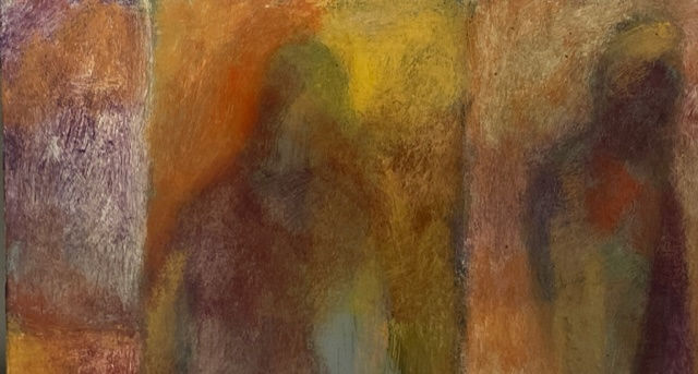 Mark Clarke (1935-2016), Abstraction with Figures, 2015