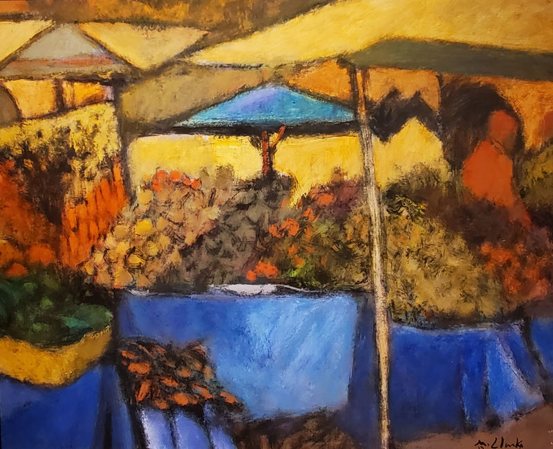 Mark Clarke (1935-2016), Farmers Market #3, 2012