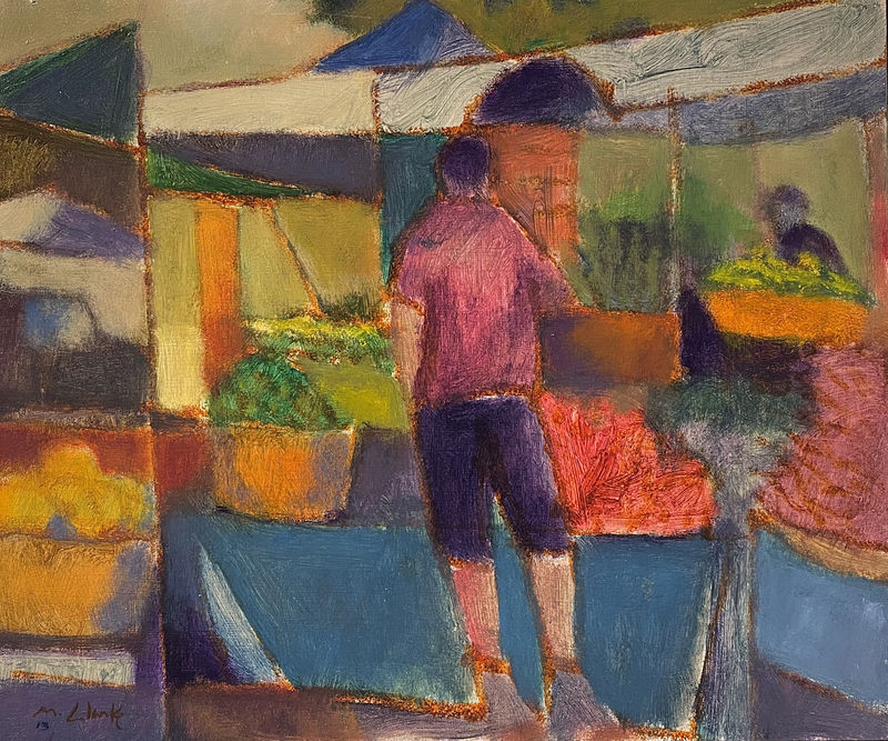 MARK CLARKE (1935-2016), Farmers Market 6 , 2013