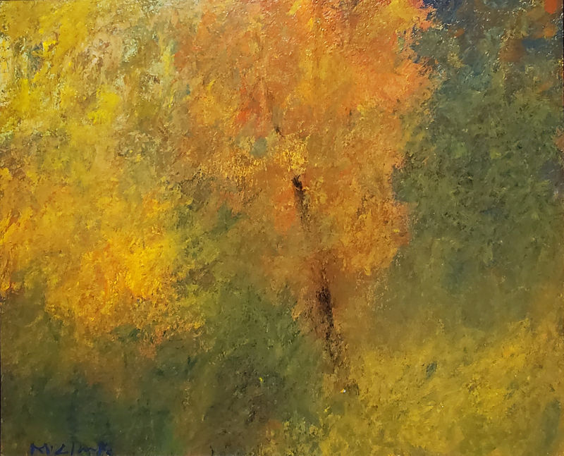 Mark Clarke (1935-2016), Park with Oak