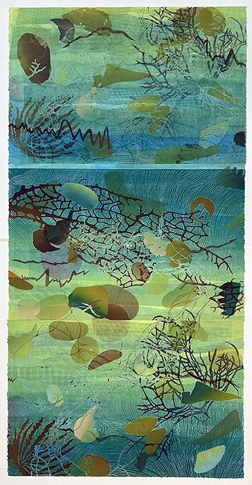 Lisa Schonberg, From the Shadows Into the Deep, 2022