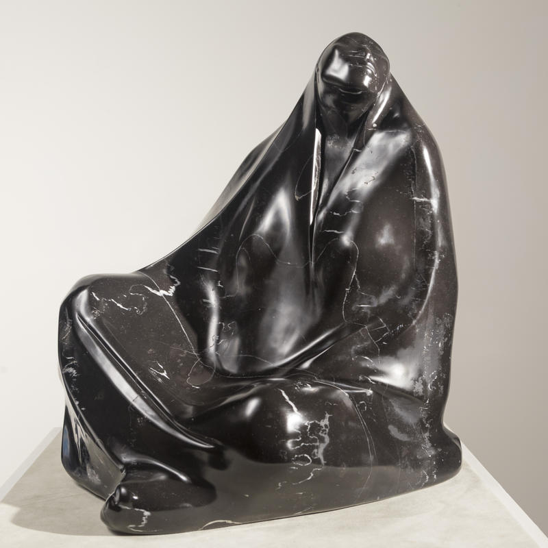 Francisco Zúñiga, Mujer Sentada con Rebozo (Seated Woman with Shawl), 1974
