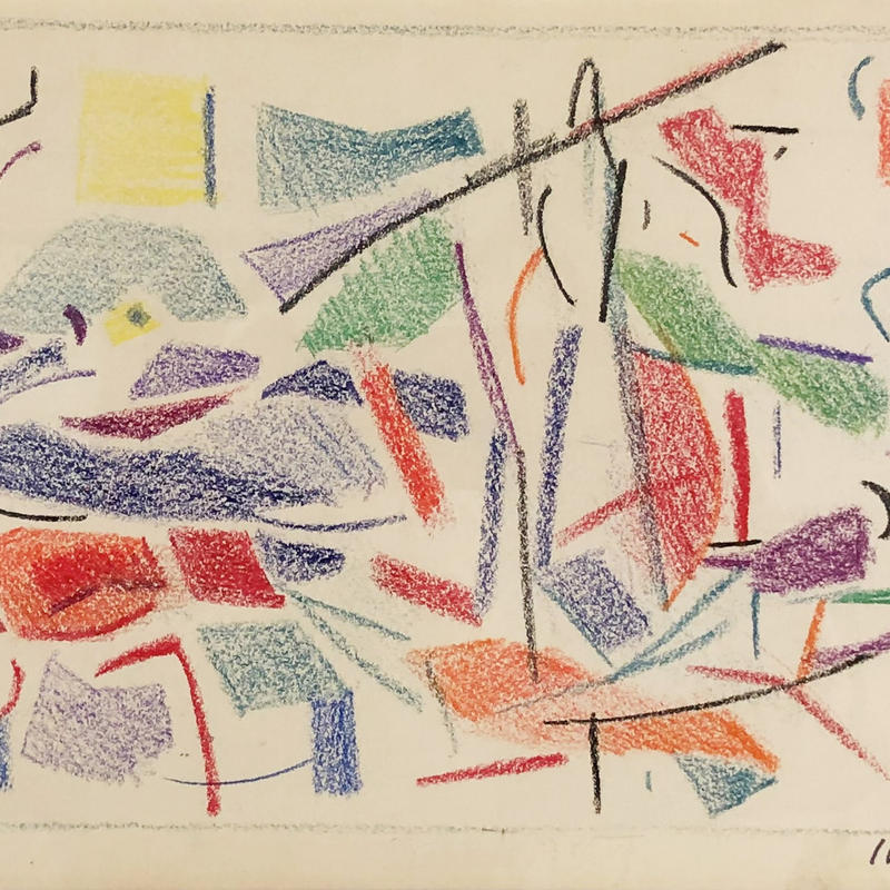 Carl Holty, Color Composition Sketchbook #5