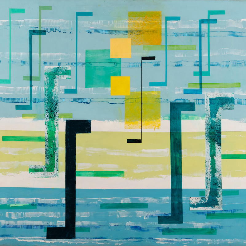 Irene Rice Pereira, Spirit of Mercurius, c. 1955-60