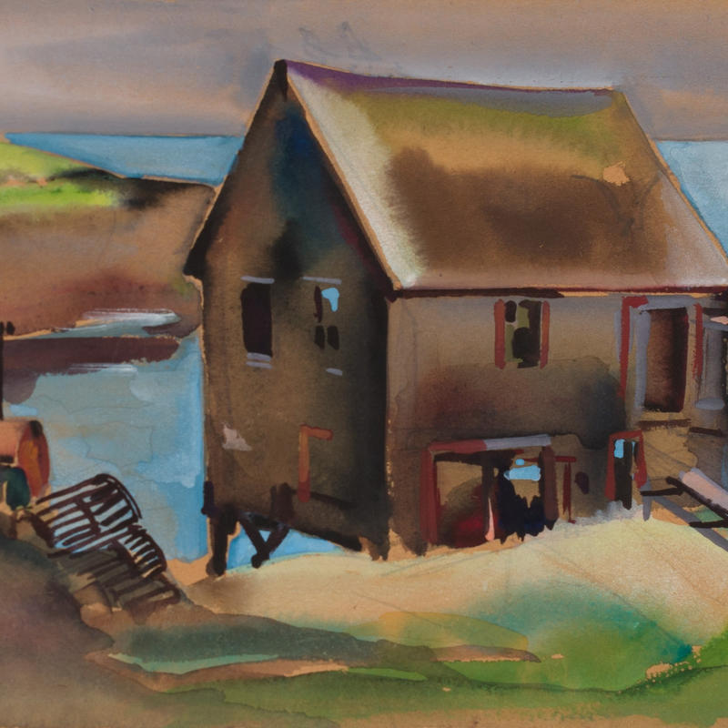 Albert Wein, Monhegan House (Fisherman’s Shack)