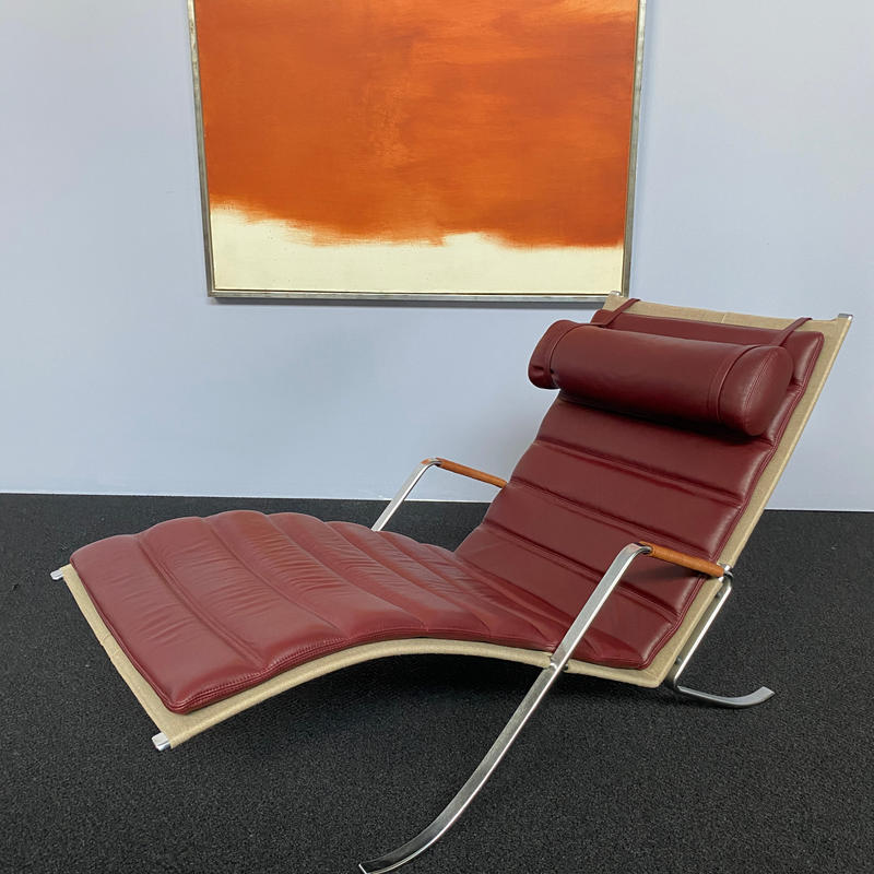 Preben Fabricius, FK 87 Grasshopper Lounge Chair, designed 1965-68, this version after 2006