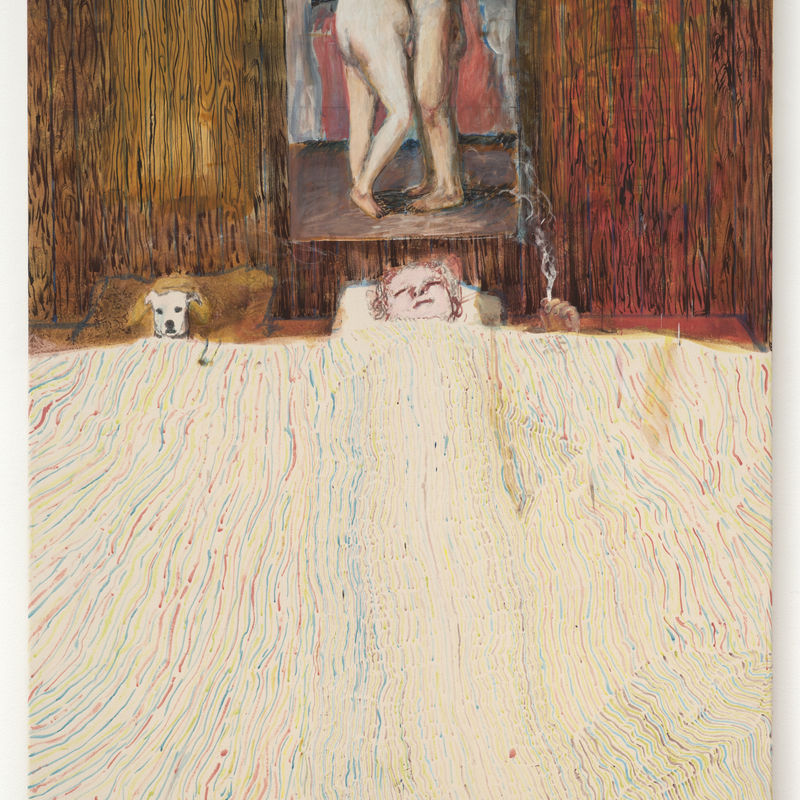 Andrew Cranston, Smoking and Thinking, 2017