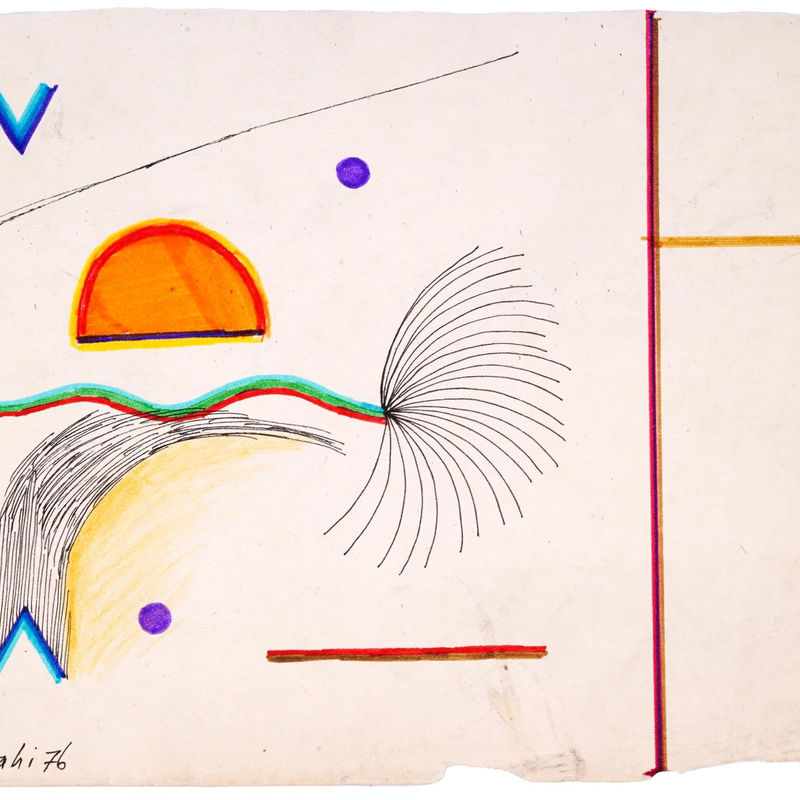 Ibrahim Salahi - Untitled, 1976