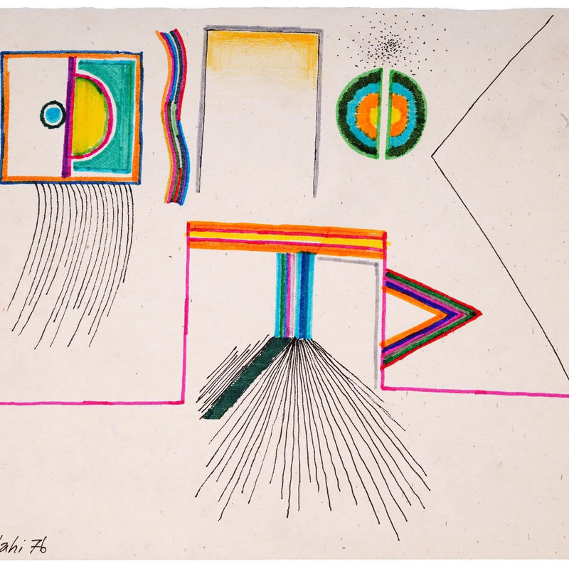 Ibrahim Salahi - Untitled, 1976