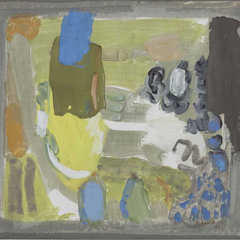 Chafic Abboud - Untitled (Composition), 1964