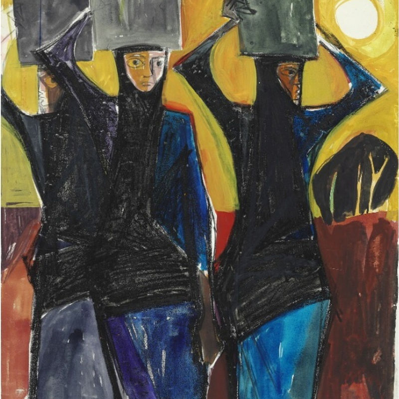 Mahmoud Sabri, Water Carriers, 1950's