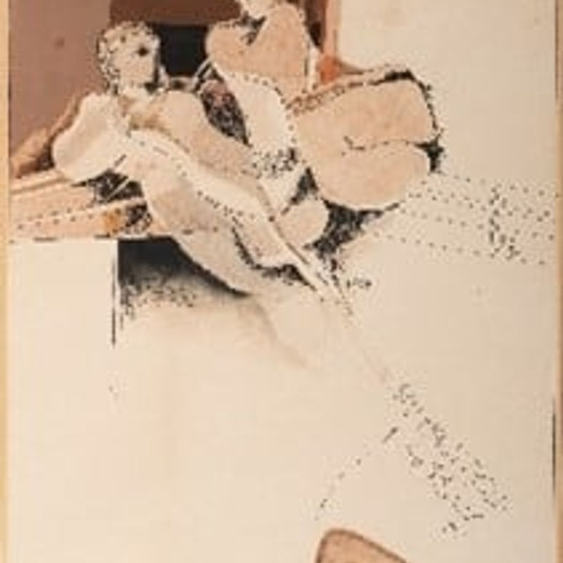 Dia al-Azzawi - Lovers, 1973