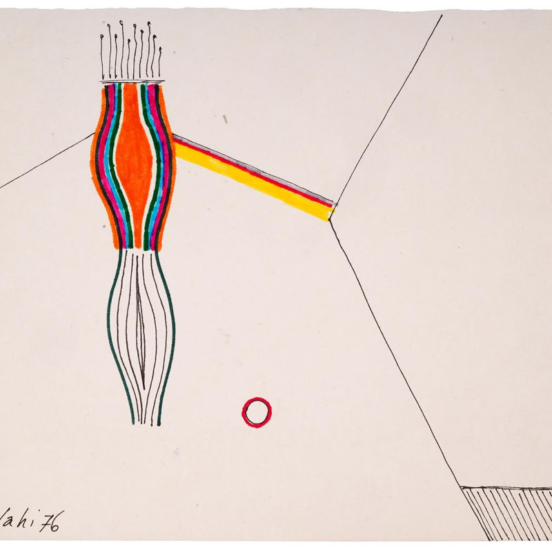 Ibrahim Salahi - Untitled, 1976