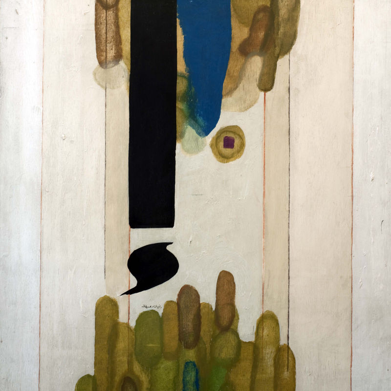 Rafa Nasiri - Calligraphical Composition, 1974