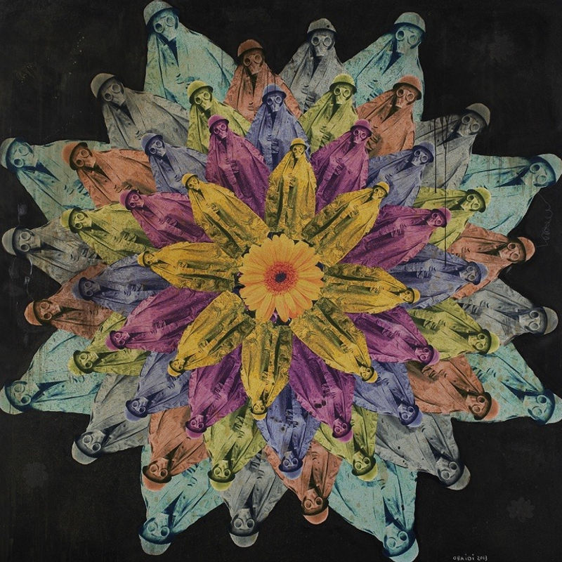 Mahmoud Obaidi - Morpheus and the Red Poppy 1, 2013