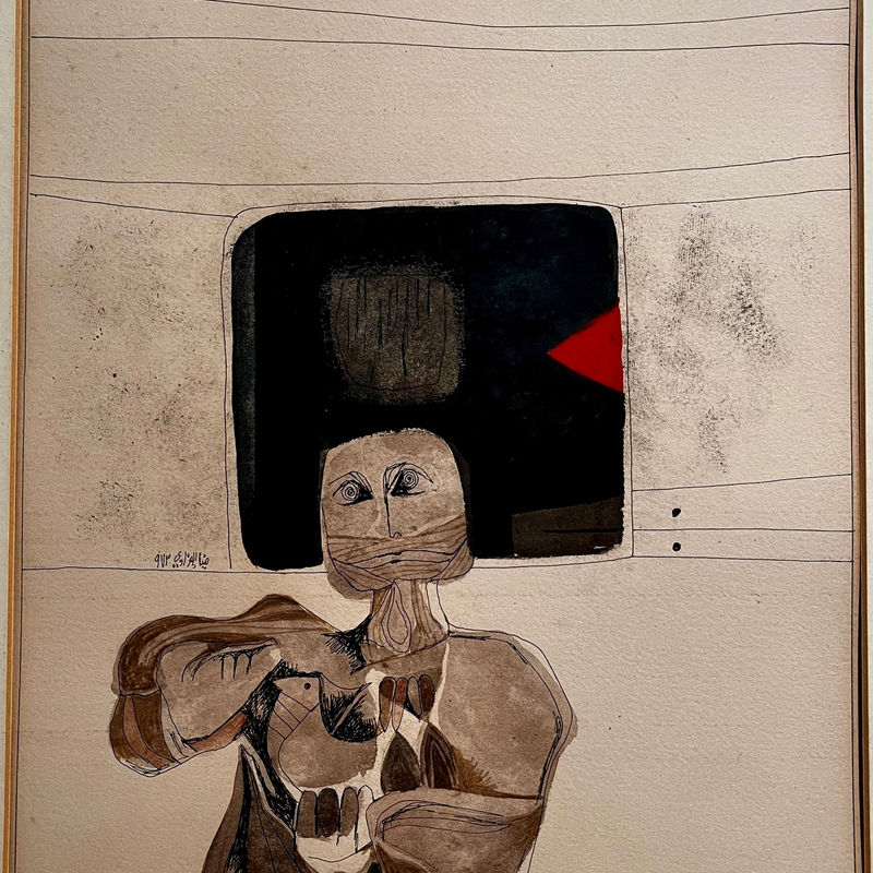 Dia al-Azzawi - Untitled , 1973