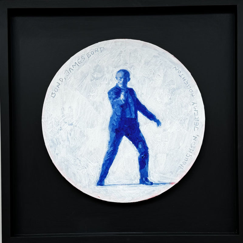 007 Daniel Craig  Acrylic on Canvas