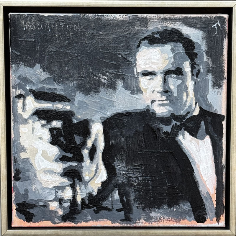 Sean Connery 007  Acrylic on Canvas