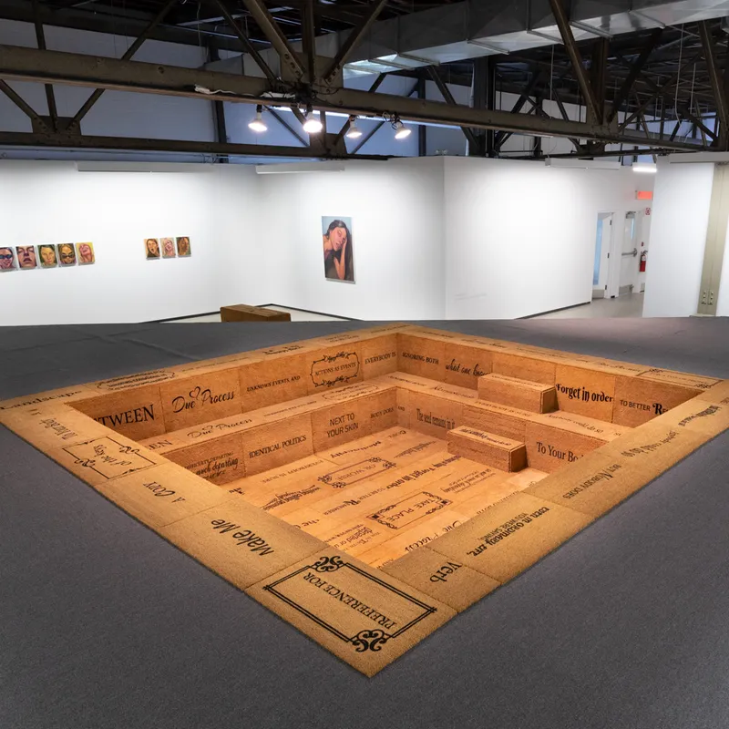 Chloe Wise, In Loveliness of Perfect Deeds, 2022, vue d'installation. © Paul Litherland