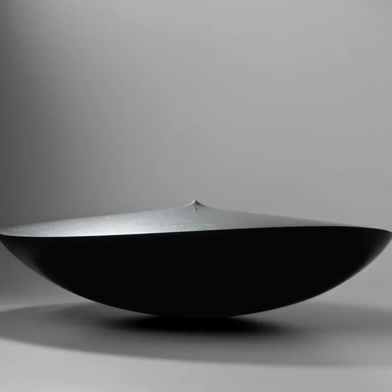 Armen Agop Untitled 129 2013 70X70X19Cm Black Granite 70X70X19Cm