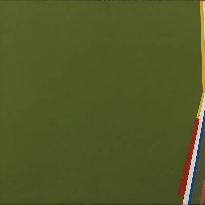 Saliba Douaihy Composition Abstract 1975 43X53 5Cm