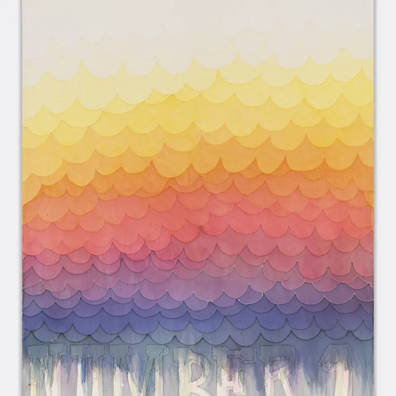 Zhivago Duncan L U C A Last Universal Common Ancestor 2020 2021 Batik On Canvas 120 X 160 Cm 47 X63 In Zd116