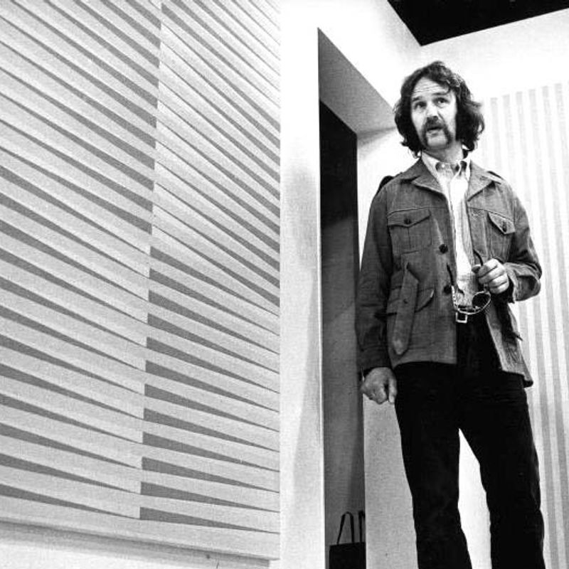 Allen with Two Greens and Pink and Green, London, 1971