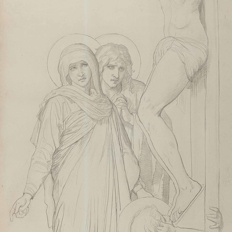 THE VIRGIN AT THE FOOT OF THE CROSS (VIERGE AU PIED DE LA CROIX)