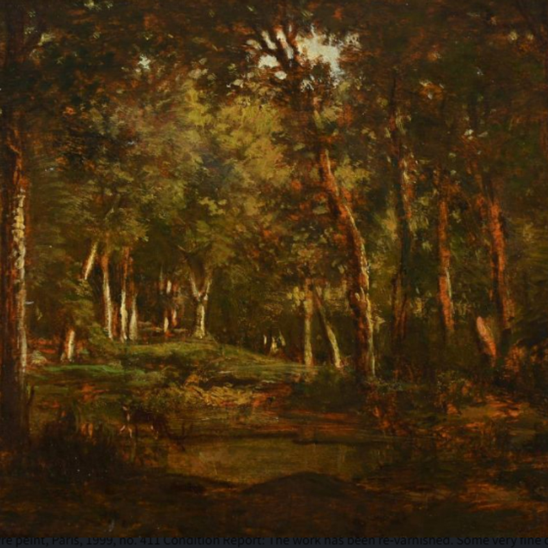 THE DOE POND (LA MARE AUX BICHES)