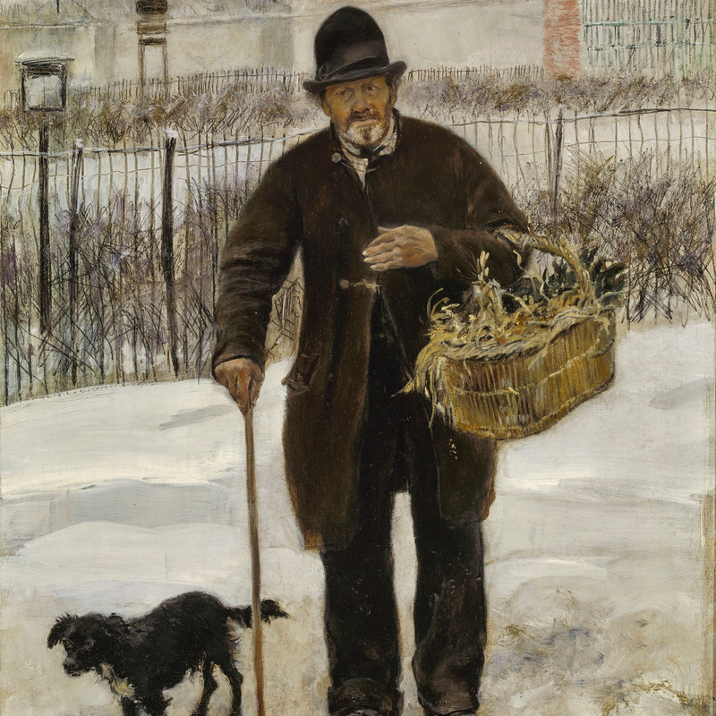 PROMENEUR ET SON CHIEN