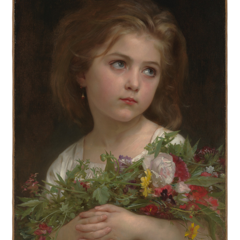 LITTLE GIRL WITH FLOWERS (LA PETITE FILLE AUX FLEURS)
