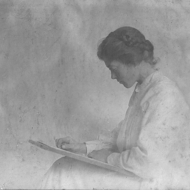 Helen Saunders (1885-1963), by Biddy Peppin