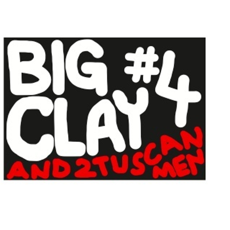 BIG CLAY #4 AND 2 TUSCAN MEN, Florence, Piazza della Signoria