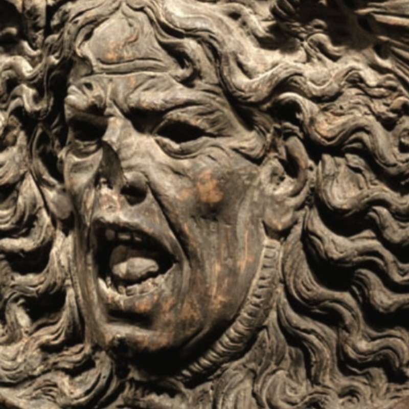 Andrea Del Vercocchio, Head of a Gorgon