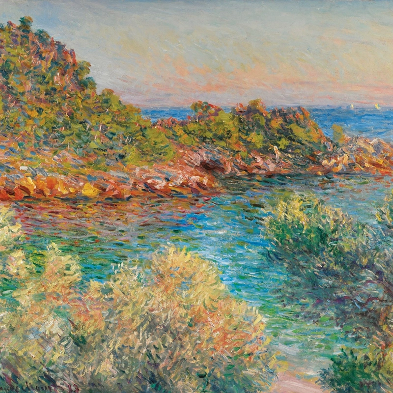 Claude MONET (1840 – 1926), Près Monte Carlo, 1883