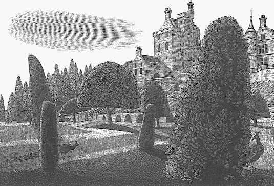 Claire Dalby RWS RE, Drummond Castle