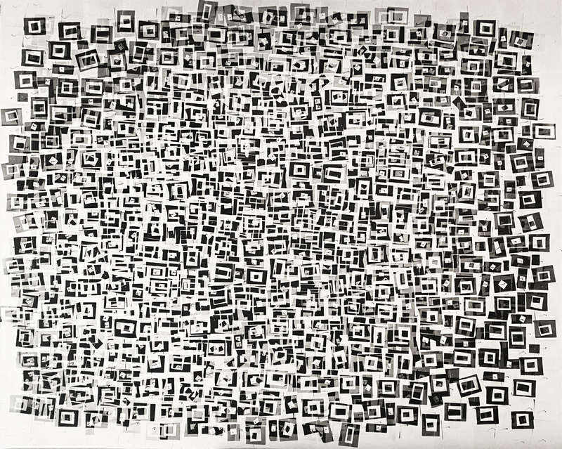 Harry Callahan, Collage, Chicago, 1958