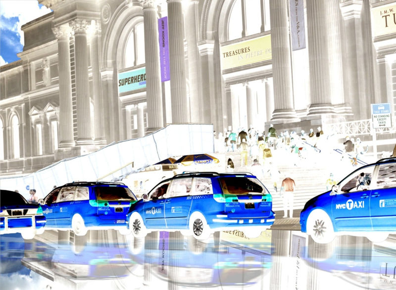 Navjot Altaf A Place in New York, 2010 Digital photomontage archival print on Ilford gold fiber silk paper 22 x 30 in 55.9 x 76.2 cm Edition of 3