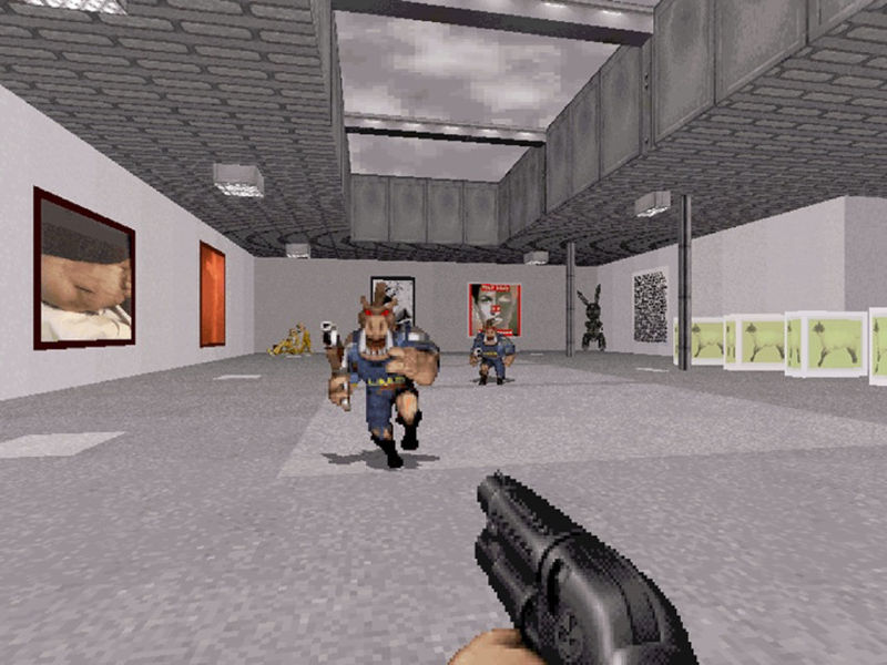 Tobias Bernstrup Museum Meltdown Arken Museum of Modern Art, 1996 PC-computer, Keyboard, Mouse In collaboration with Palle Torsson Edition of 1