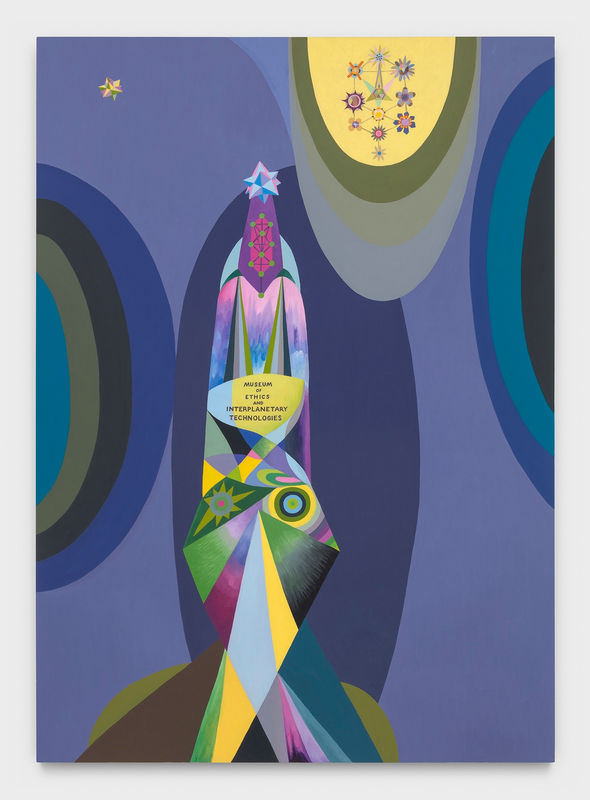 Suzanne Treister, Kabbalistic Futurism/Architectures/Museums/Museum of Ethics and Interplanetary Technologies, 2023