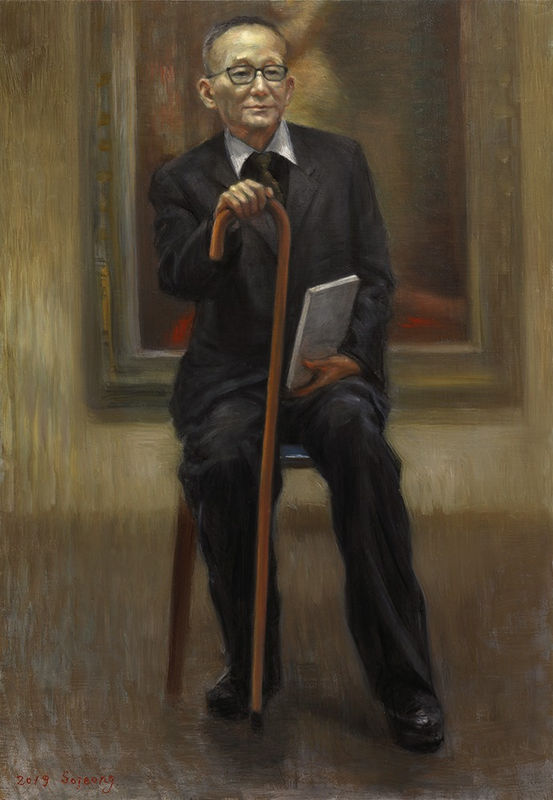 김소정 KIM, So Jeong 아버지의 초상, 2019 oil on canvas 116x80cm