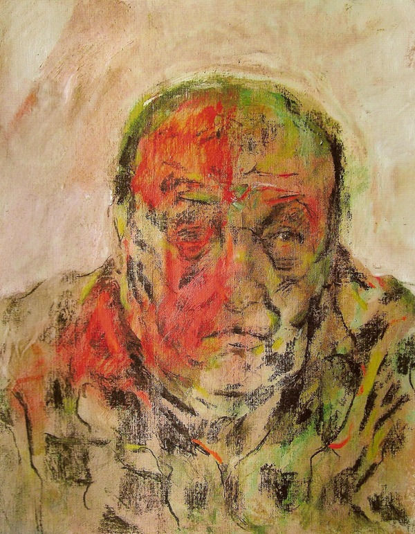 Alfred Harris, Notes Towards a Self Portrait: Check Shirt, 2011