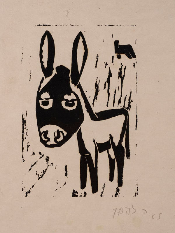 Rudolf Lehmann, Donkey, 1965