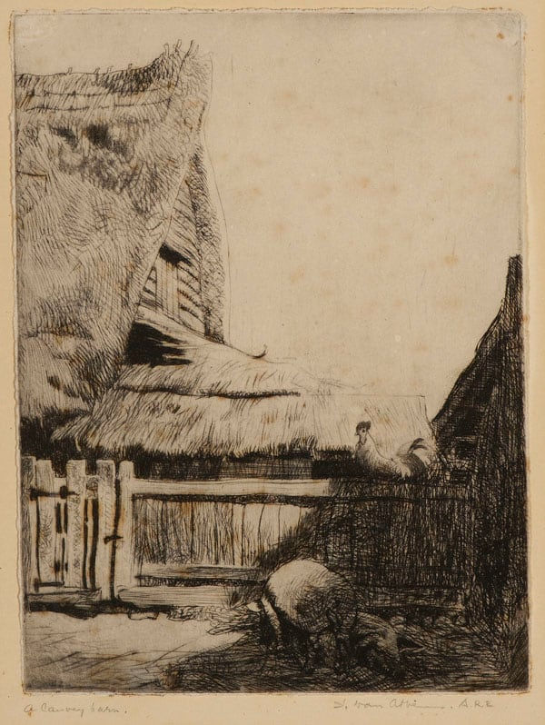 Salomon van Abbé, A Canvey Barn